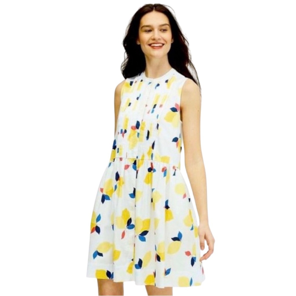 kate spade ♡ lemon zest shirtdress freshwhite